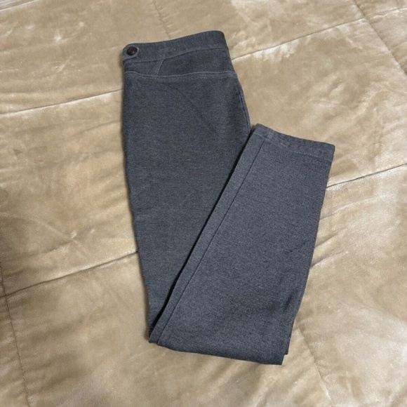 Talbots "Lexington" Size 4 Gray Skinny Leg  Mid-Rise Ankle Length Pants - EUC - Picture 3 of 6